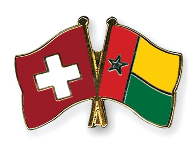 Fahnen Pins Schweiz Guinea-Bissau