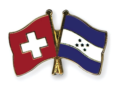 Fahnen Pins Schweiz Honduras