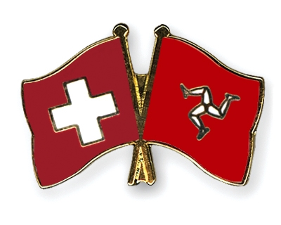 Fahnen Pins Schweiz Isle-of-Man