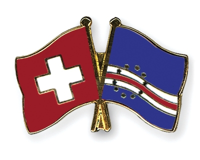 Fahnen Pins Schweiz Kap-Verde