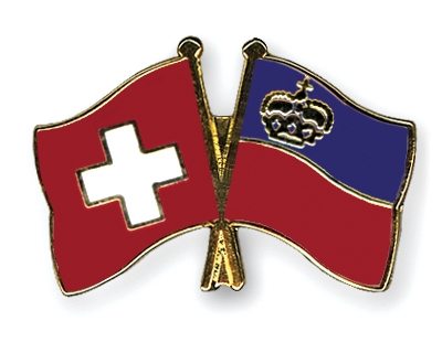 Fahnen Pins Schweiz Liechtenstein