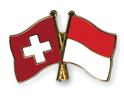 Fahnen Pins Schweiz Monaco