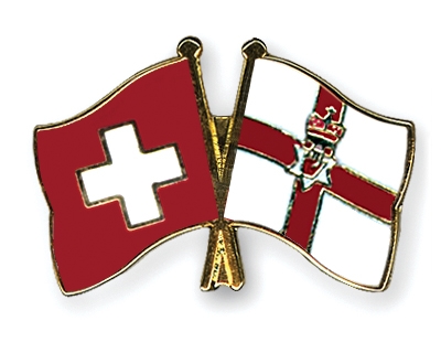 Fahnen Pins Schweiz Nordirland