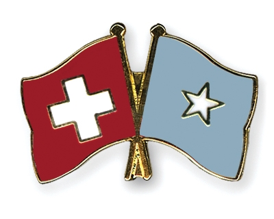 Fahnen Pins Schweiz Somalia