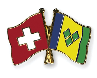 Fahnen Pins Schweiz St-Vincent-und-die-Grenadinen