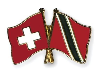 Fahnen Pins Schweiz Trinidad-und-Tobago