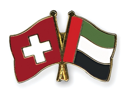Fahnen Pins Schweiz Ver-Arab-Emirate