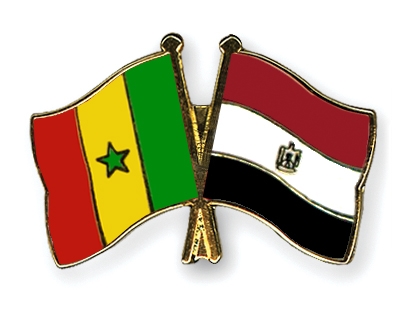 Fahnen Pins Senegal gypten