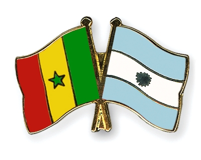 Fahnen Pins Senegal Argentinien