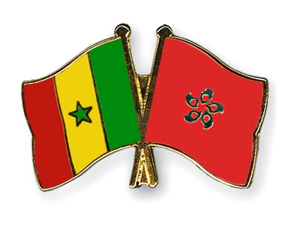 Fahnen Pins Senegal Hong-Kong