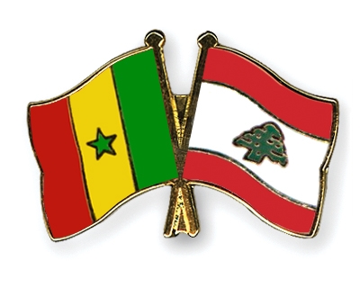 Fahnen Pins Senegal Libanon