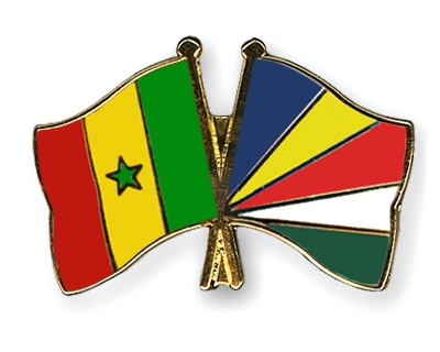 Fahnen Pins Senegal Seychellen