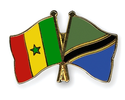 Fahnen Pins Senegal Tansania