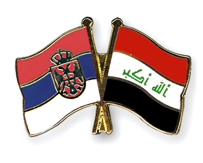 Freundschaftspins Irak-Kurdistan Flaggen und Fahnen