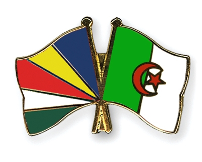 Fahnen Pins Seychellen Algerien