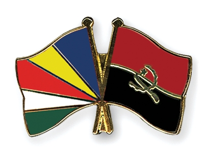 Fahnen Pins Seychellen Angola