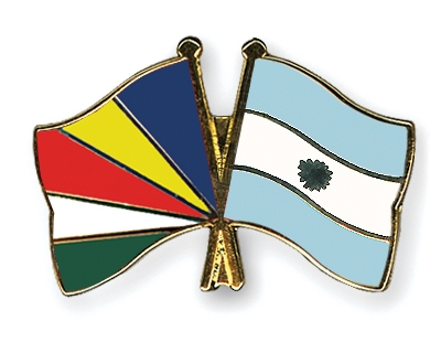 Fahnen Pins Seychellen Argentinien