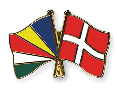 Fahnen Pins Seychellen Dnemark