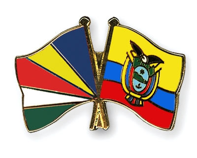 Fahnen Pins Seychellen Ecuador