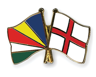 Fahnen Pins Seychellen England