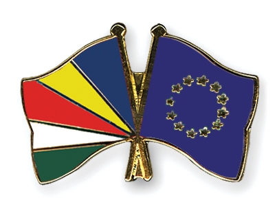 Fahnen Pins Seychellen Europa