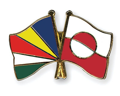 Fahnen Pins Seychellen Grnland