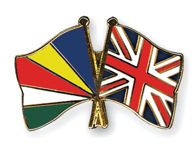 Fahnen Pins Seychellen Grossbritannien