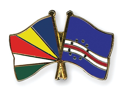 Fahnen Pins Seychellen Kap-Verde