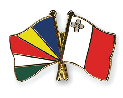 Fahnen Pins Seychellen Malta