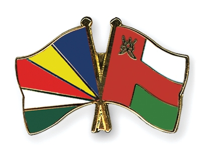 Fahnen Pins Seychellen Oman