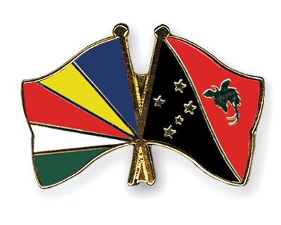 Fahnen Pins Seychellen Papua-Neuguinea