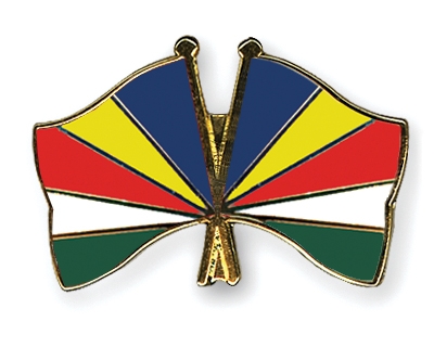 Fahnen Pins Seychellen Seychellen