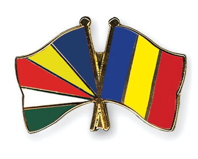 Fahnen Pins Seychellen Tschad