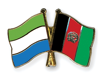 Fahnen Pins Sierra-Leone Afghanistan