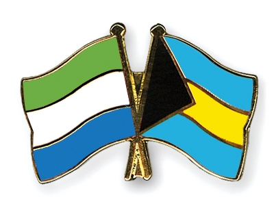 Fahnen Pins Sierra-Leone Bahamas