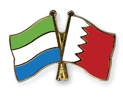 Fahnen Pins Sierra-Leone Bahrain