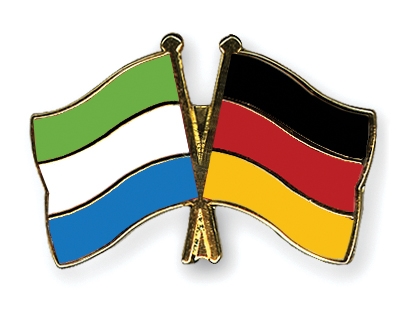 Fahnen Pins Sierra-Leone Deutschland