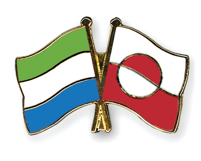 Fahnen Pins Sierra-Leone Grnland