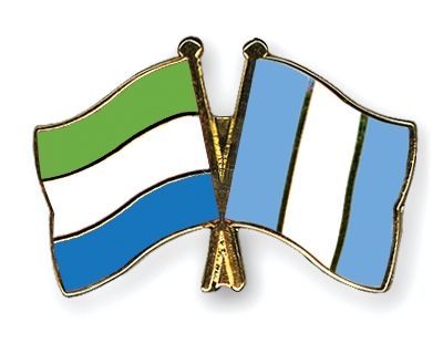 Fahnen Pins Sierra-Leone Guatemala