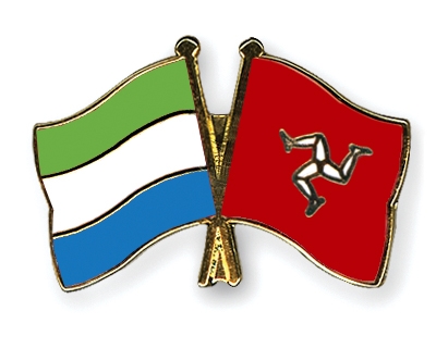 Fahnen Pins Sierra-Leone Isle-of-Man