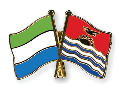 Fahnen Pins Sierra-Leone Kiribati