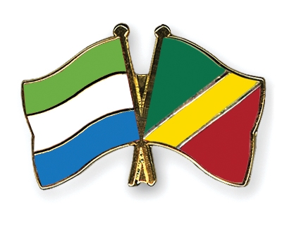 Fahnen Pins Sierra-Leone Kongo-Republik