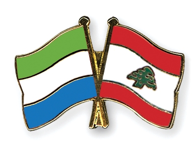 Fahnen Pins Sierra-Leone Libanon