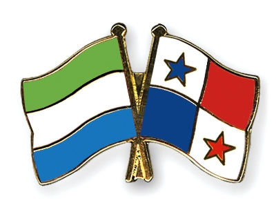 Fahnen Pins Sierra-Leone Panama