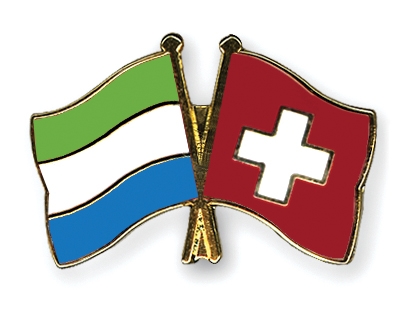 Fahnen Pins Sierra-Leone Schweiz