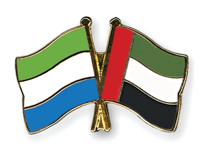 Fahnen Pins Sierra-Leone Ver-Arab-Emirate