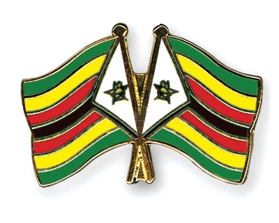 Fahnen Pins Simbabwe Simbabwe