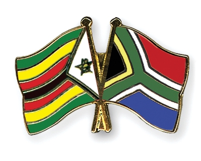 Fahnen Pins Simbabwe Sdafrika