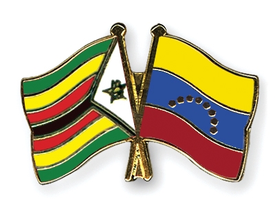 Fahnen Pins Simbabwe Venezuela