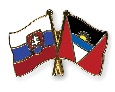 Fahnen Pins Slowakei Antigua-und-Barbuda
